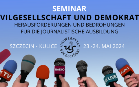 Workshop-Programm Zivilgesellschaft und Demokratie Herausforderungen und Bedrohungen für die journalistische Ausbildung