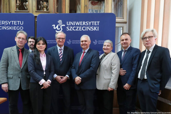 Wizyta przedstawicieli dyplomacji niemieckiej na Uniwersytecie Szczecińskim