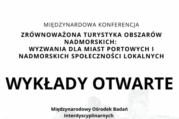 MARE 2- zaproszenie na wykłady otwarte podczas międzynarodowej konferencji „Zrównoważona turystyka obszarów nadmorskich:  wyzwania dla miast portowych i nadmorskich społeczności lokalnych”, 13-15.05.2026